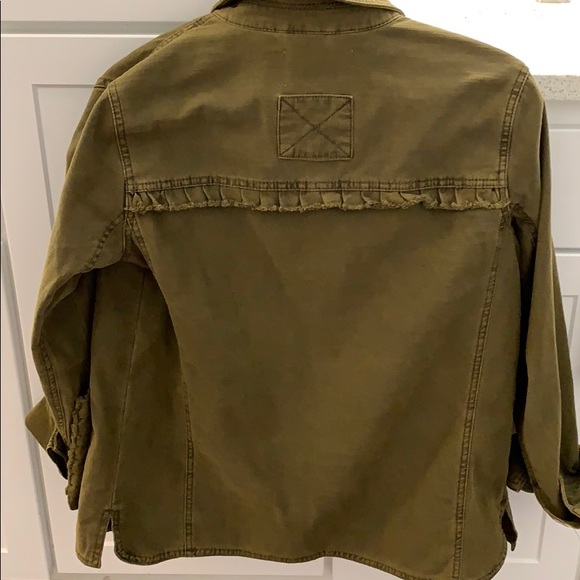 Anthropologie olive green jacket - Picture 4 of 4